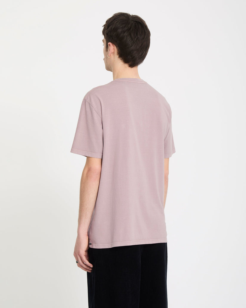 Solid Stone T-Shirt - Bark Brown