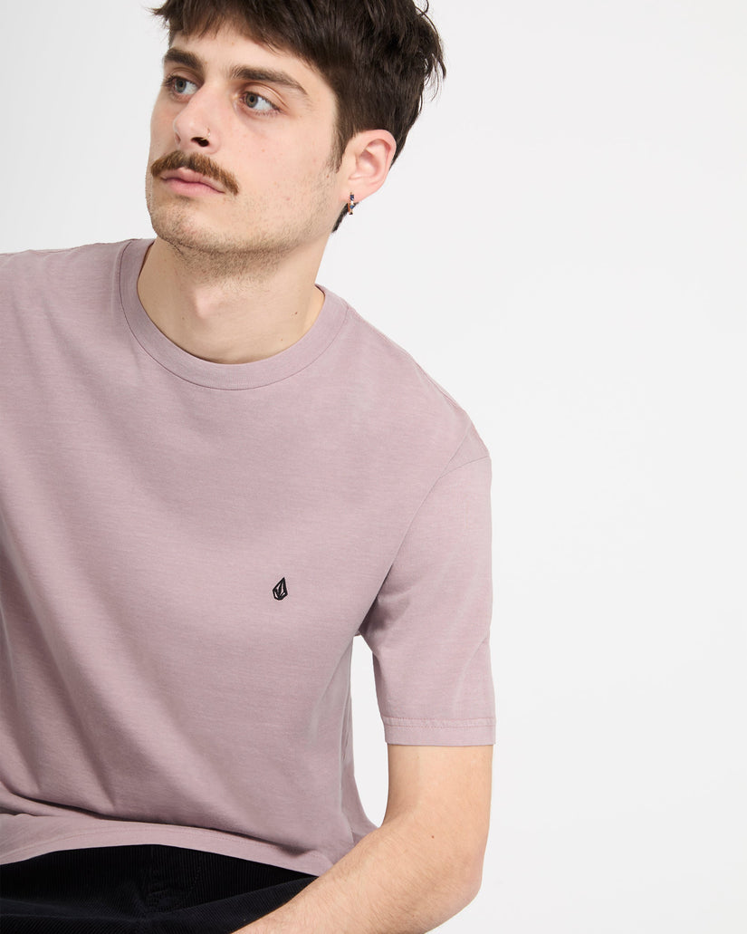 Solid Stone T-Shirt - Bark Brown