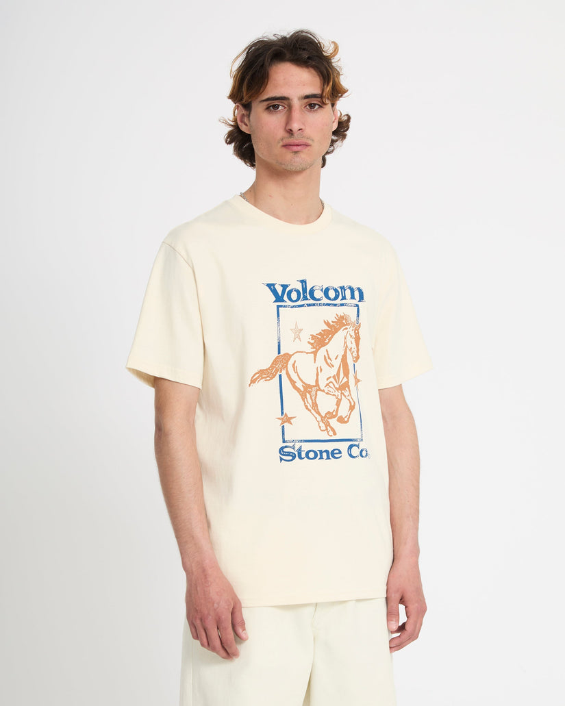 Giddyup T-Shirt - Dirty White