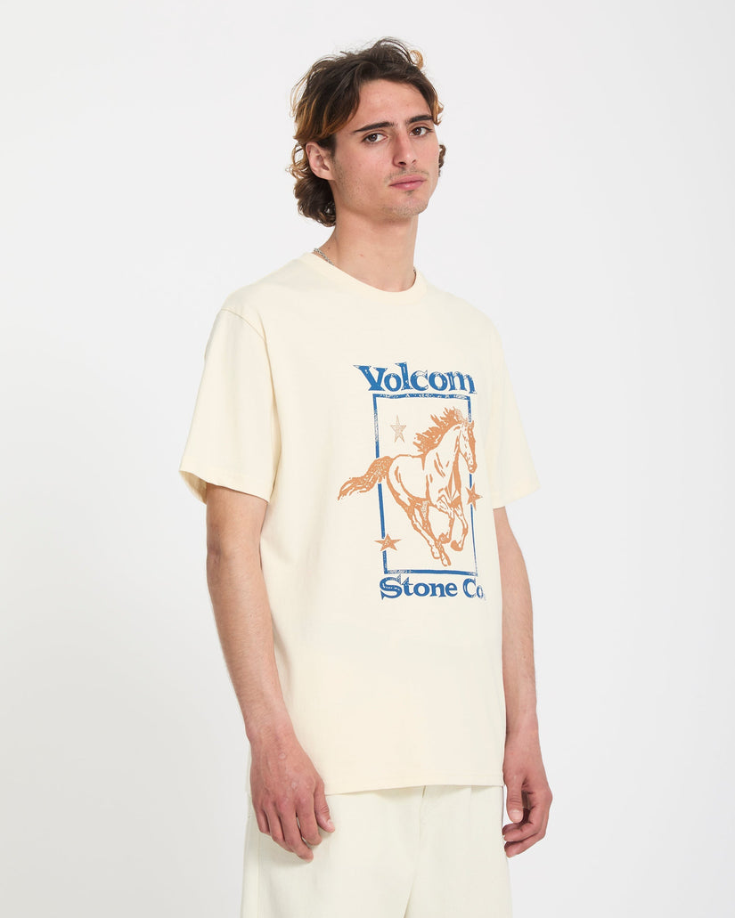 Giddyup T-Shirt - Dirty White