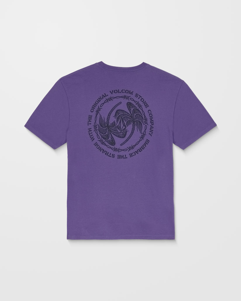 Circlepalm T-Shirt - Dark Purple