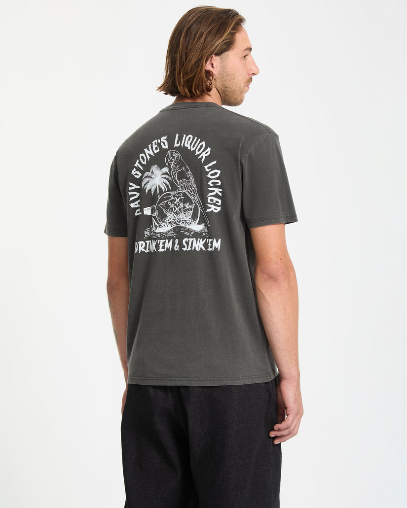 Liquor Locker T-Shirt - Black