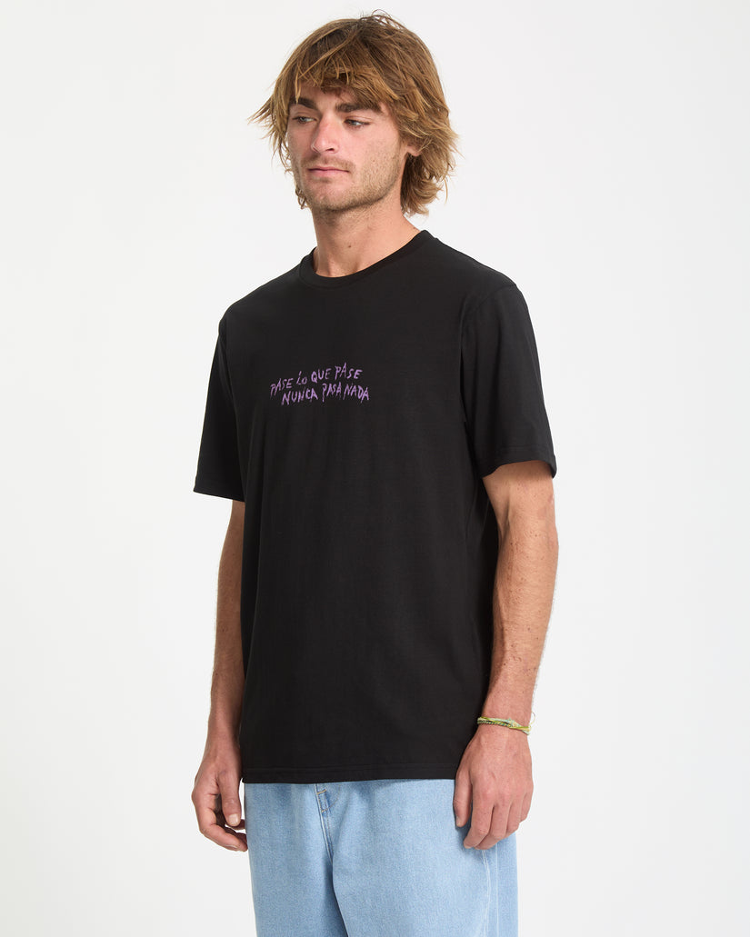Nunca Pasa T-Shirt - Black