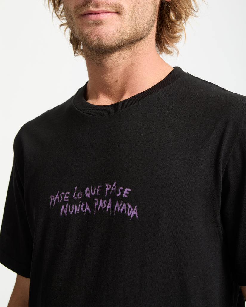 Nunca Pasa T-Shirt - Black