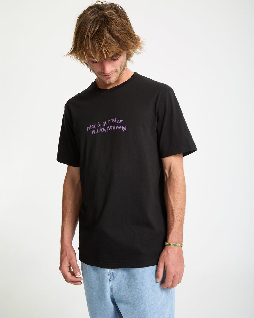 Nunca Pasa T-Shirt - Black