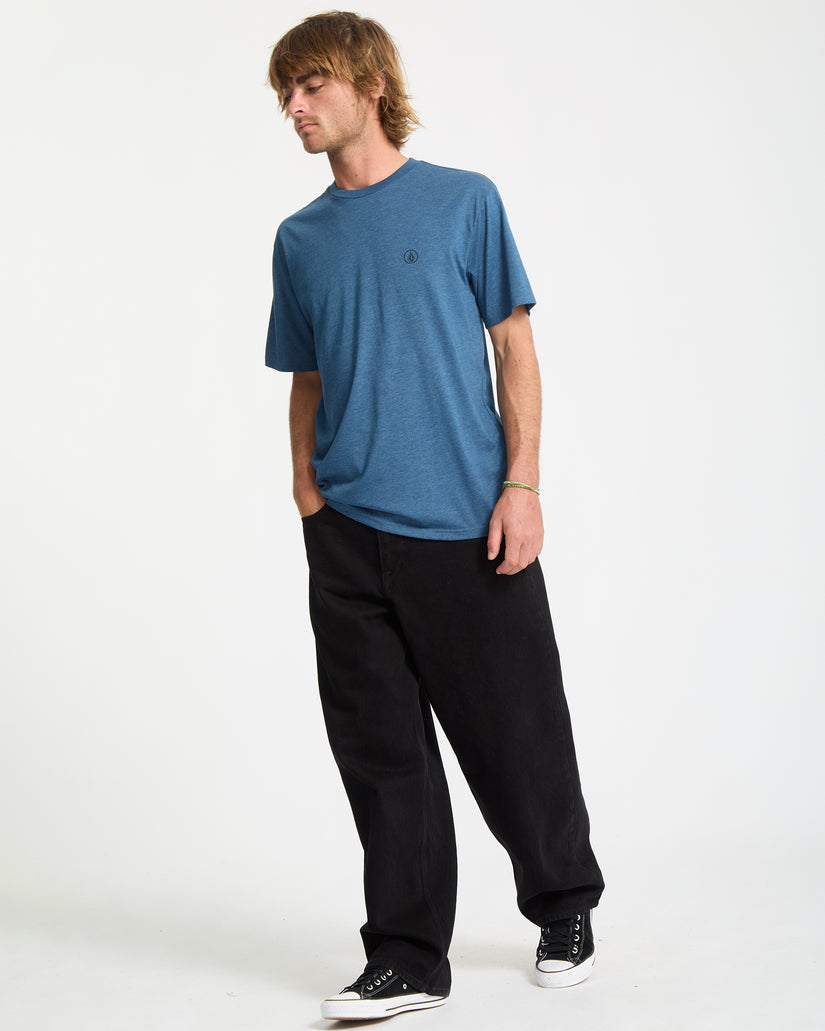 Circle Blanks T-Shirt - Cosmic Blue