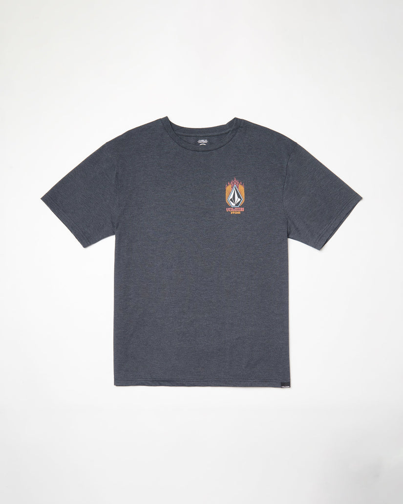 Draggin Stone T-shirt - HEATHER BLACK