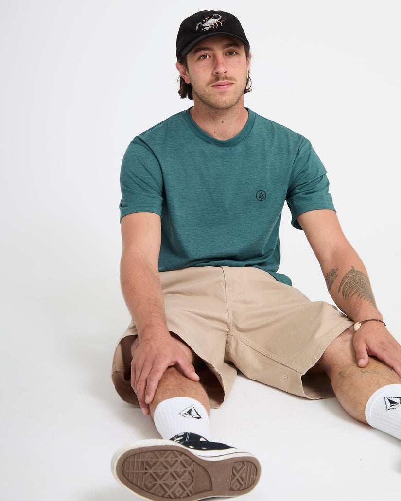 Circle Blanks T-Shirt - Rifle Green