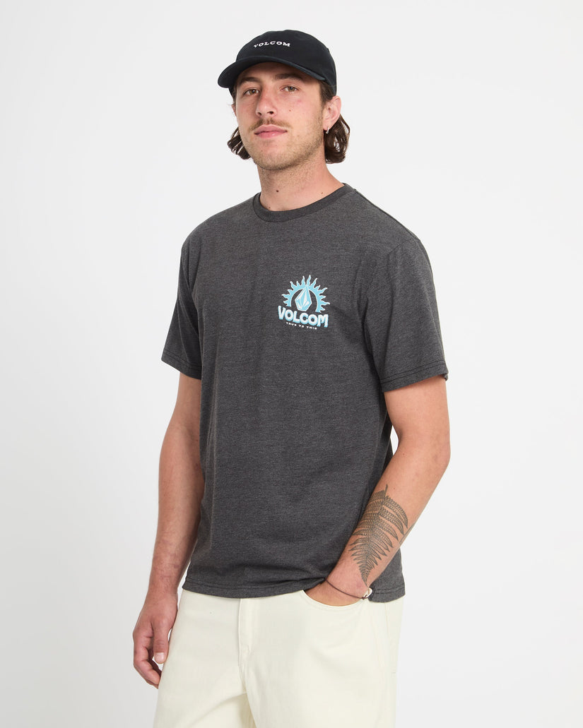 Solstice T-Shirt - Heather Black