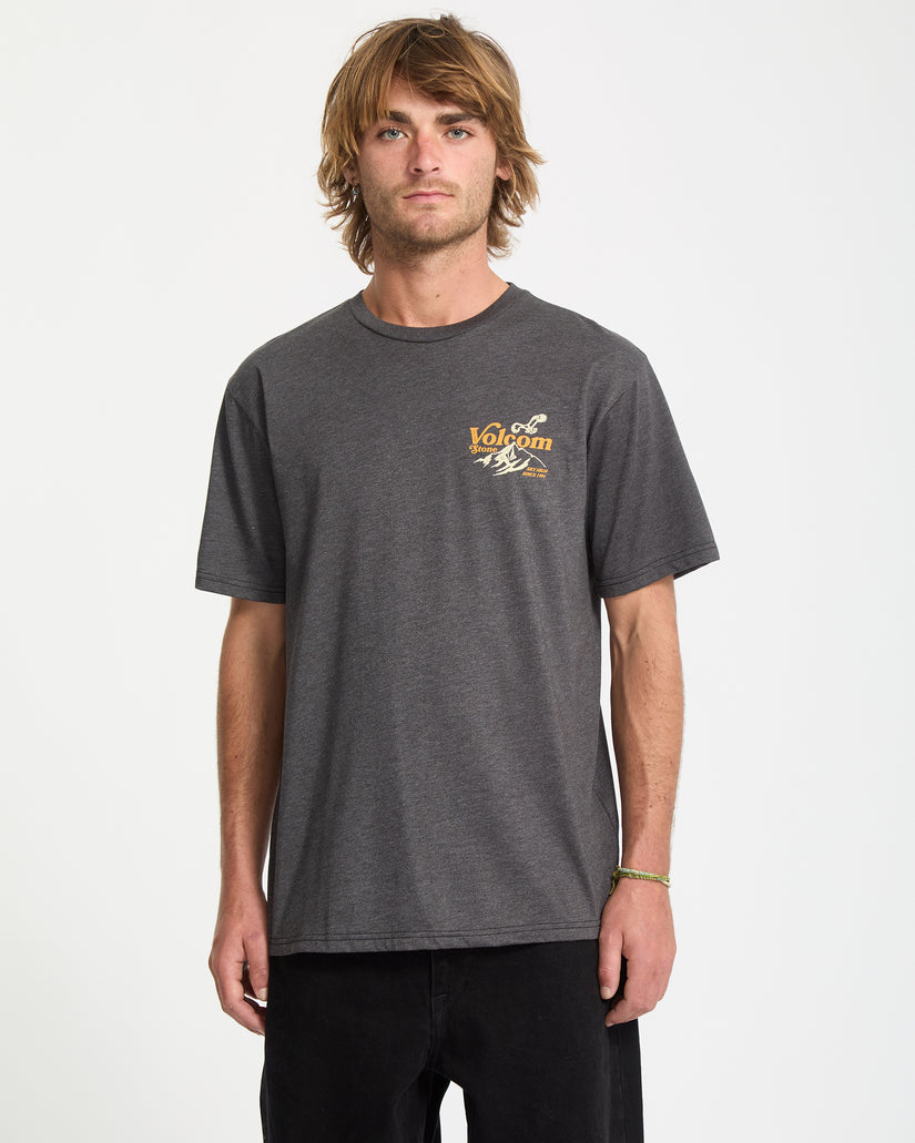 Back Country T-Shirt - Heather Black