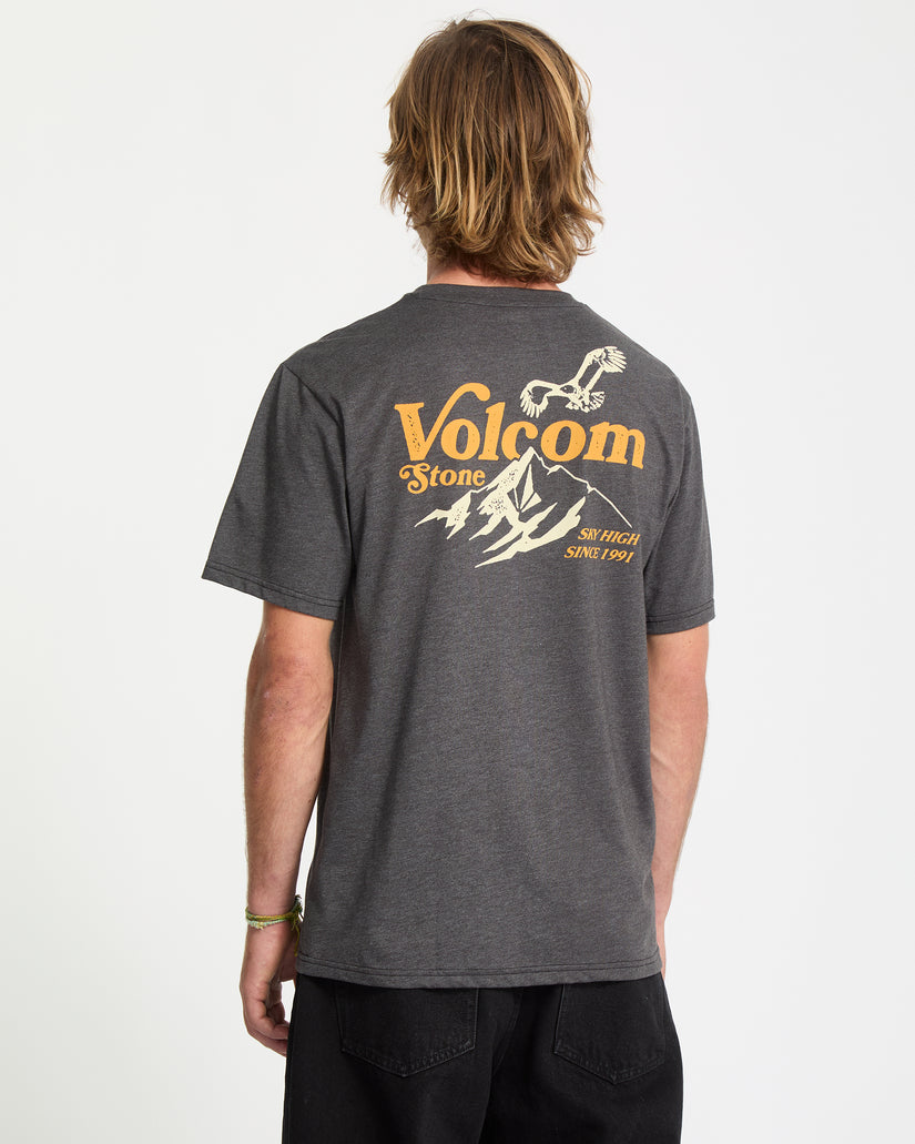 Back Country T-Shirt - Heather Black