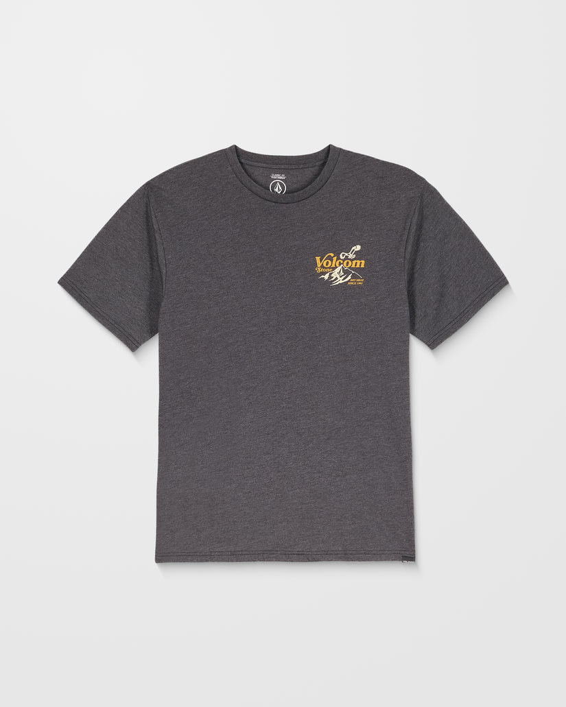 Back Country T-Shirt - Heather Black
