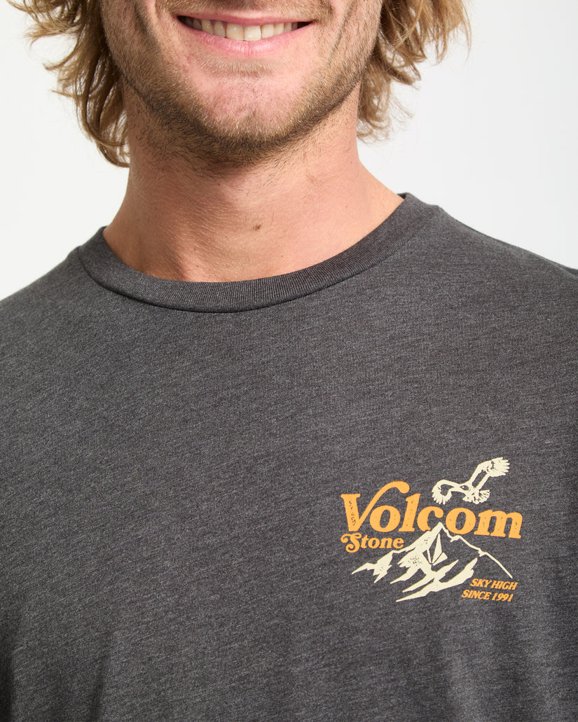 Back Country T-Shirt - Heather Black