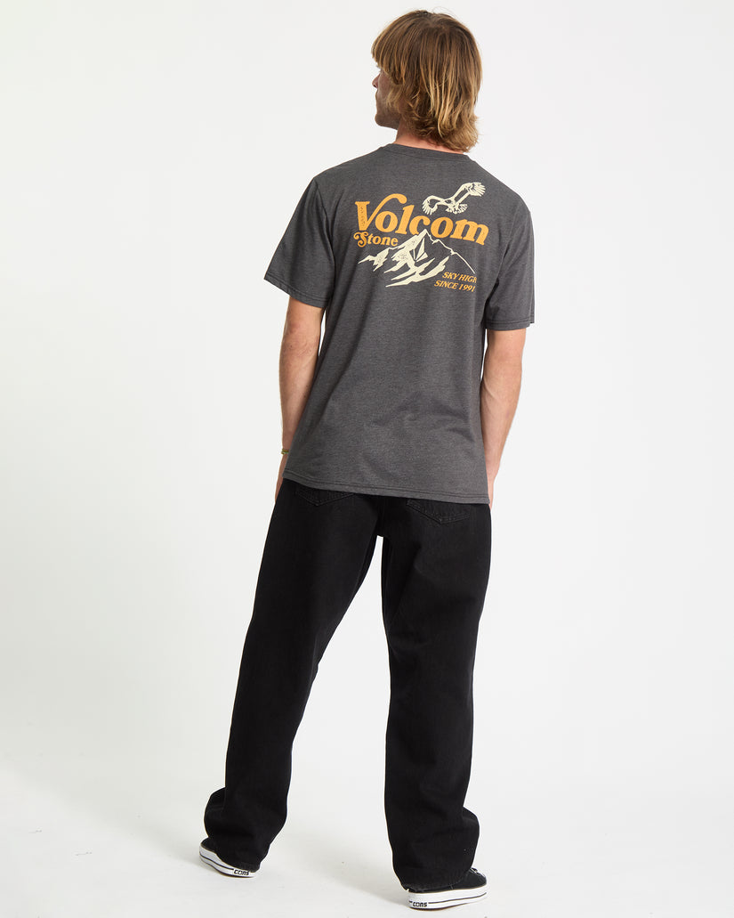 Back Country T-Shirt - Heather Black