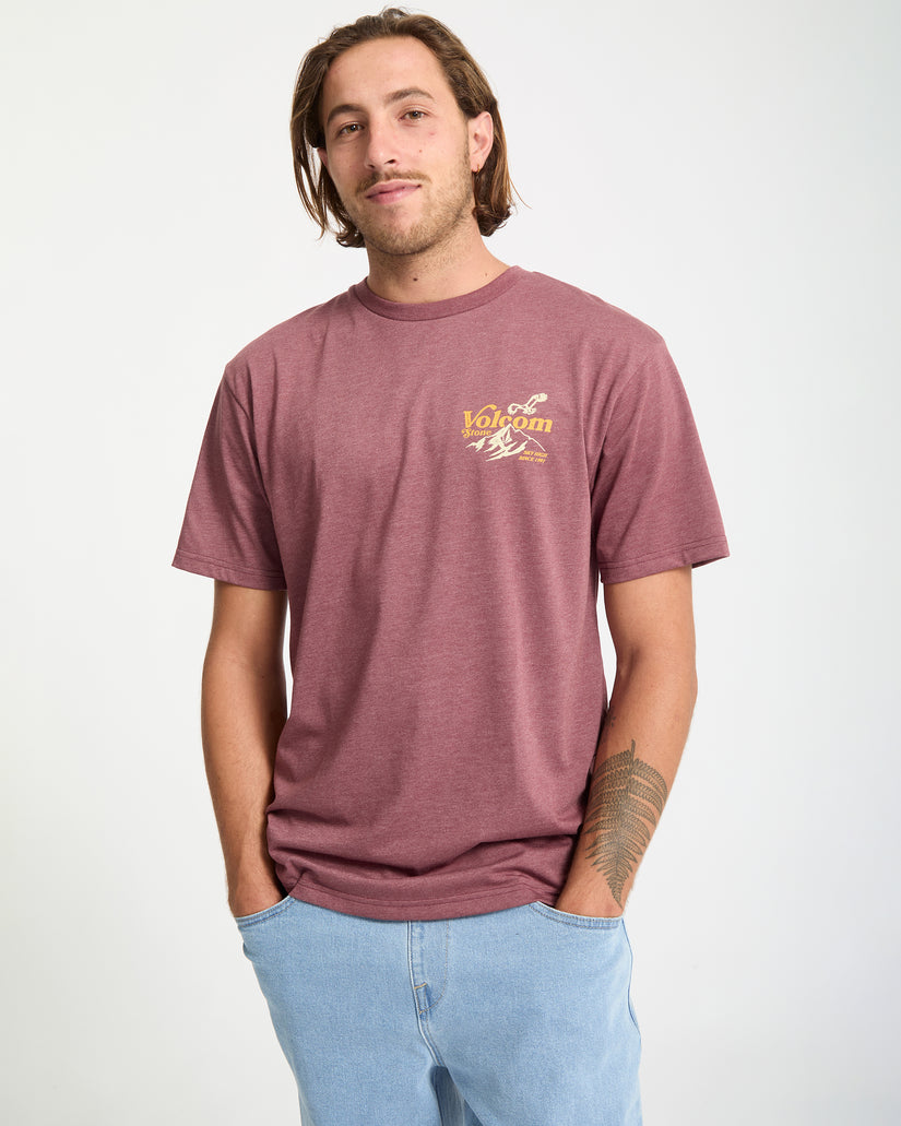 Back Country T-Shirt - Merlot