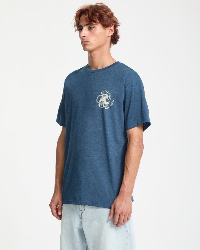 Anti Gravity T-Shirt - Cosmic Blue