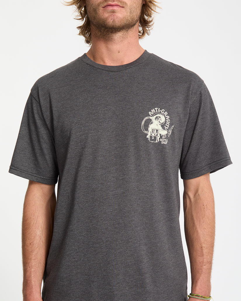 Anti Gravity T-Shirt - Heather Black