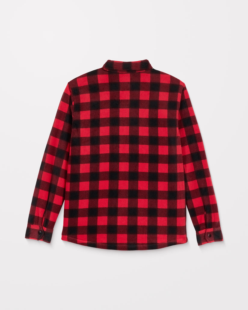 Bowered Hemdjacke - Lifeguard Red