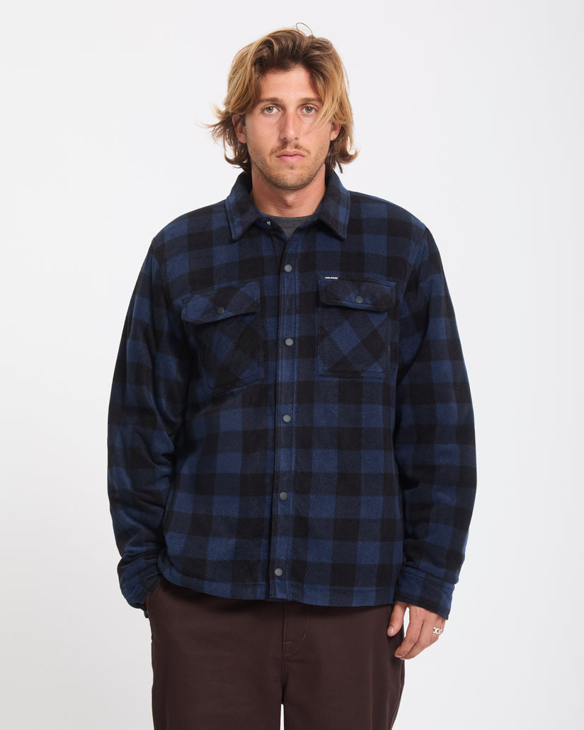 Bowered II Hemdjacke - Marine