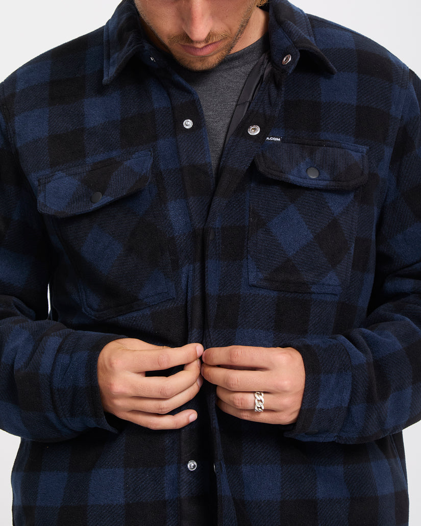 Bowered II Hemdjacke - Marine