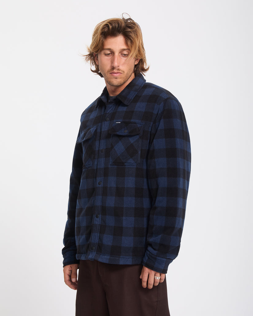 Bowered II Hemdjacke - Marine