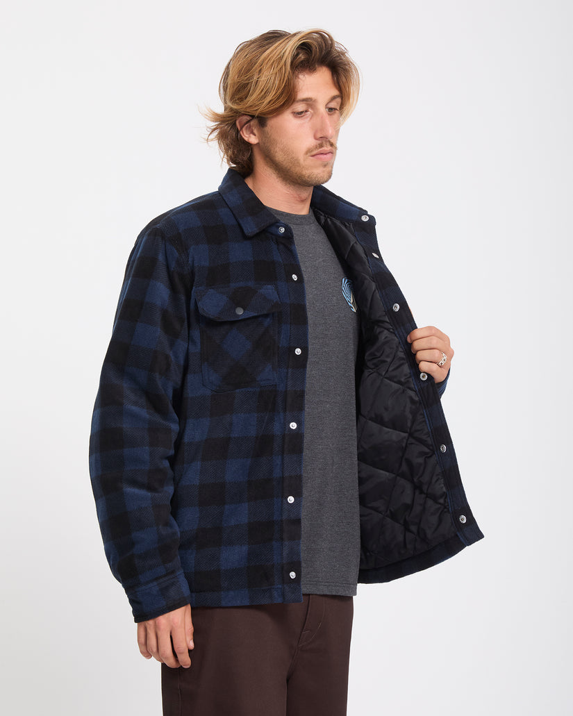 Bowered II Hemdjacke - Marine