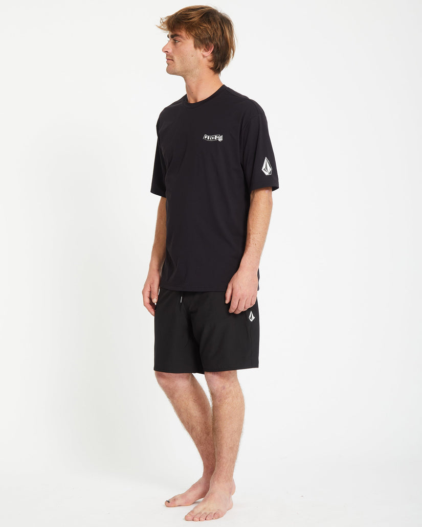 Pistol Surf Rashguard - Black