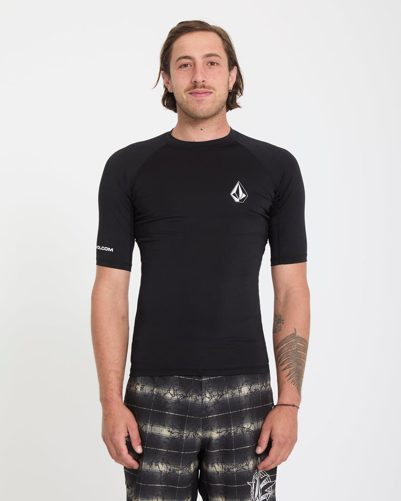 Lido Solid Rashguard - Black