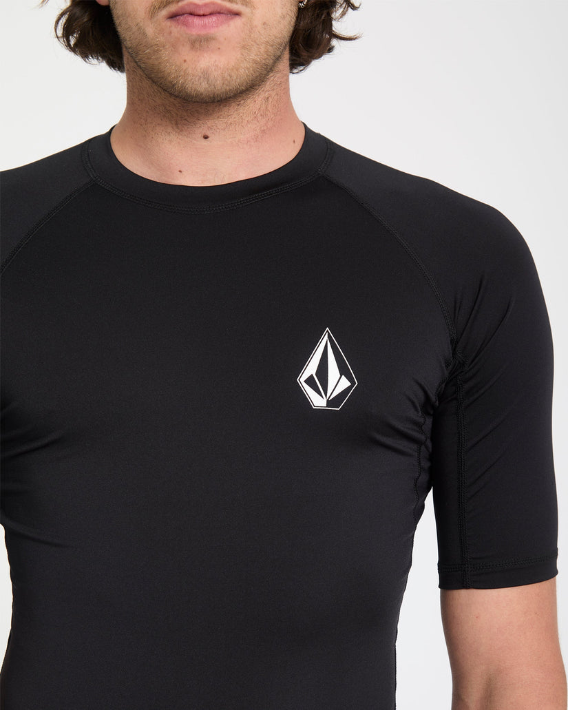 Lido Solid Rashguard - Black