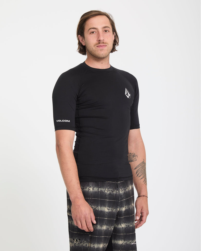 Lido Solid Rashguard - Black