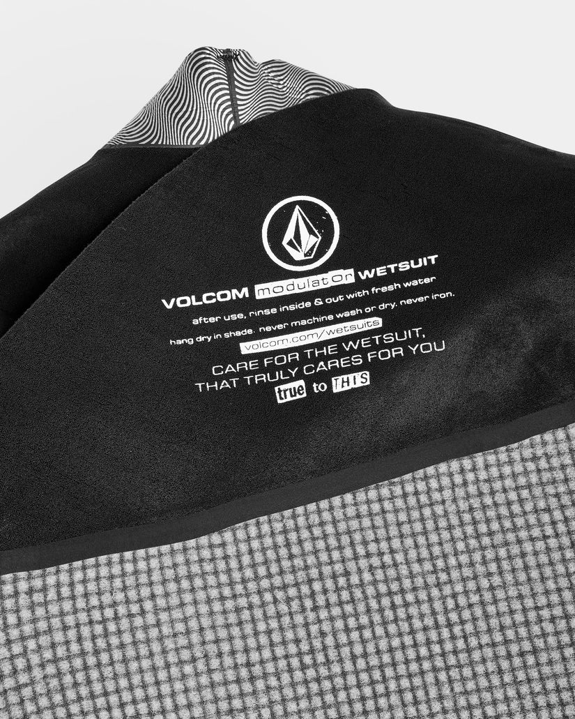 Modulator 3/2Mm Chest Zip Full Neoprenanzug - Black
