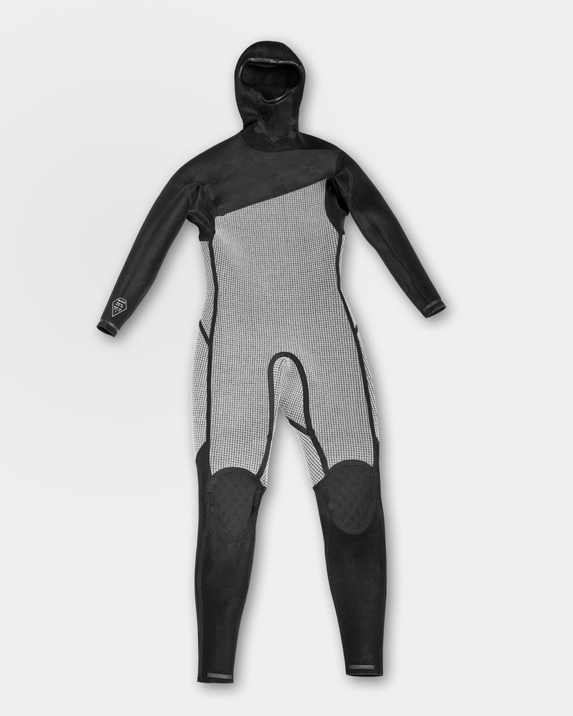 Modulator 4/3Mm Hooded Chest Zip Neoprenanzug - Black