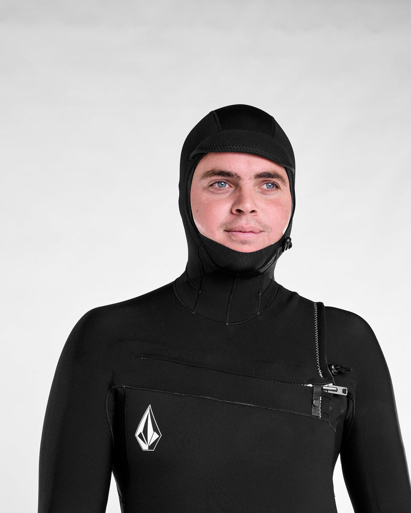 Modulator 5/4/3Mm Hooded Chest Zip Neoprenanzug - Black