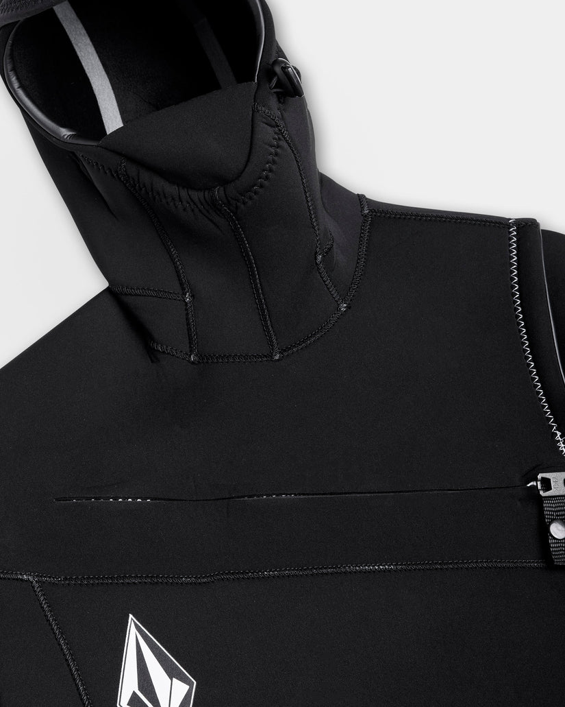 Modulator 5/4/3Mm Hooded Chest Zip Neoprenanzug - Black