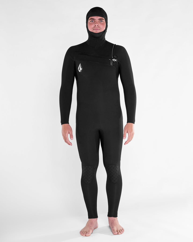 Modulator 5/4/3Mm Hooded Chest Zip Neoprenanzug - Black