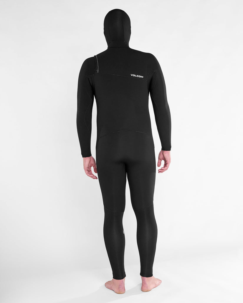 Modulator 5/4/3Mm Hooded Chest Zip Neoprenanzug - Black