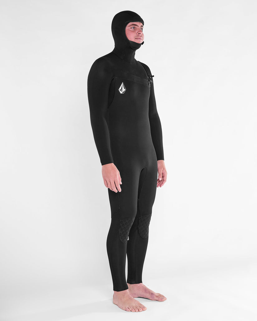 Modulator 5/4/3Mm Hooded Chest Zip Neoprenanzug - Black