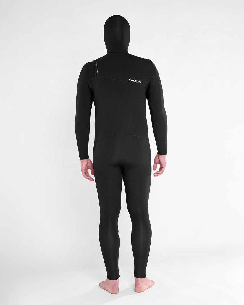 Modulator 5/4/3Mm Hooded Chest Zip Neoprenanzug - Black