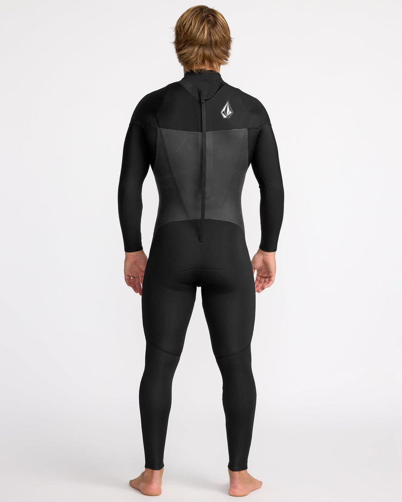 Modulator 3/2Mm Long Sleeve Back Zip Full Neoprenanzug - Black