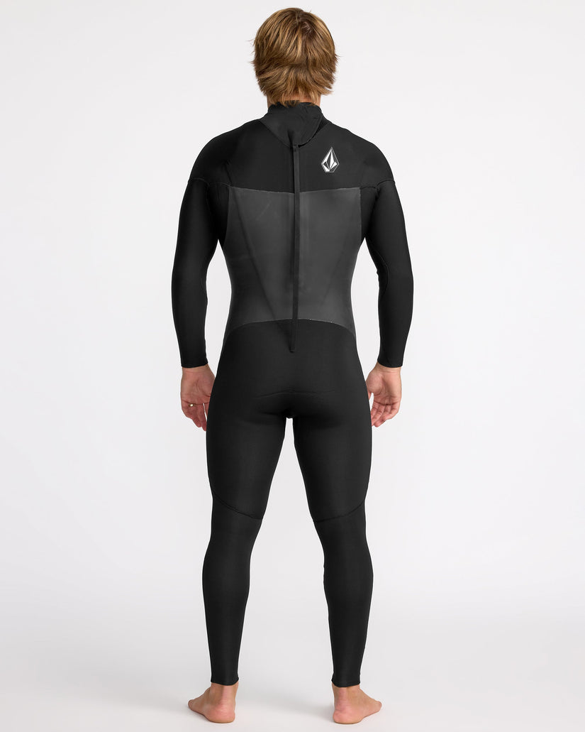 Modulator 4/3Mm Long Sleeve Back Zip Neoprenanzug - Black