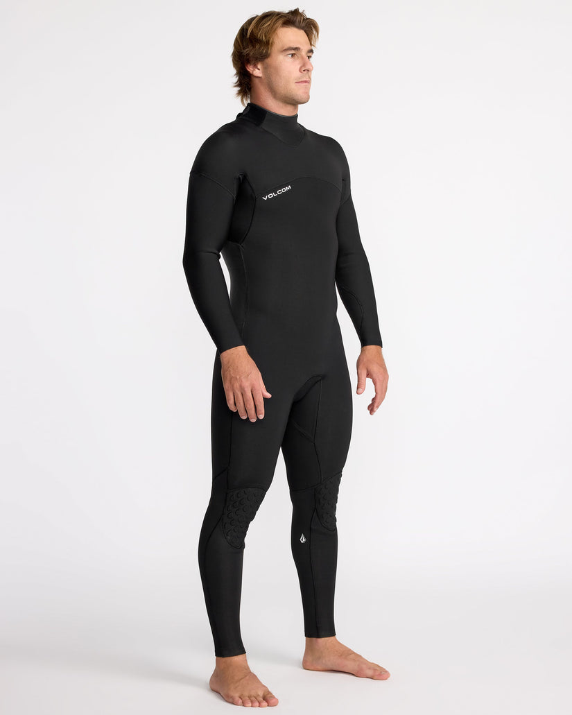 Modulator 4/3Mm Long Sleeve Back Zip Neoprenanzug - Black