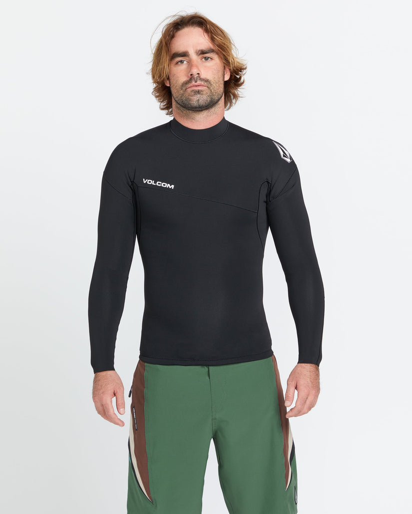 1.5Mm Neoprene Jacke - BLACK