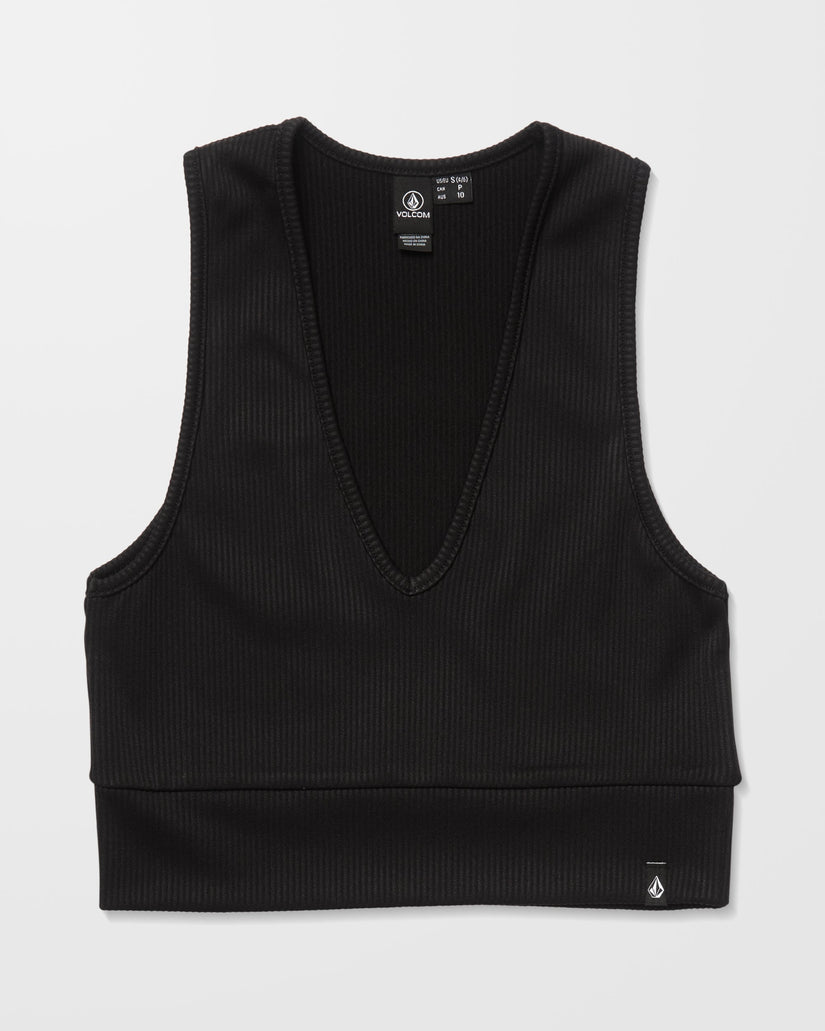 Gimmestank Rib Top - Black