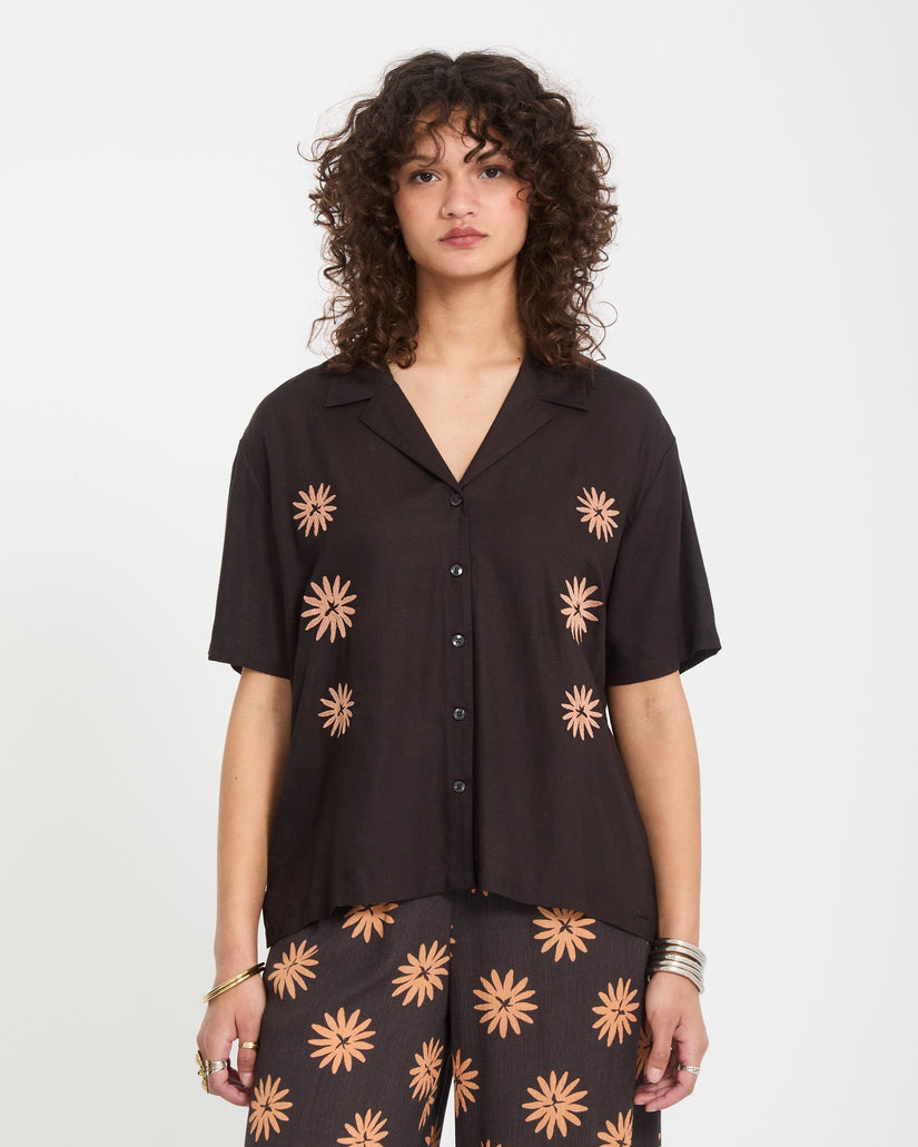 Midnite Ramble Shirt - Vintage Black