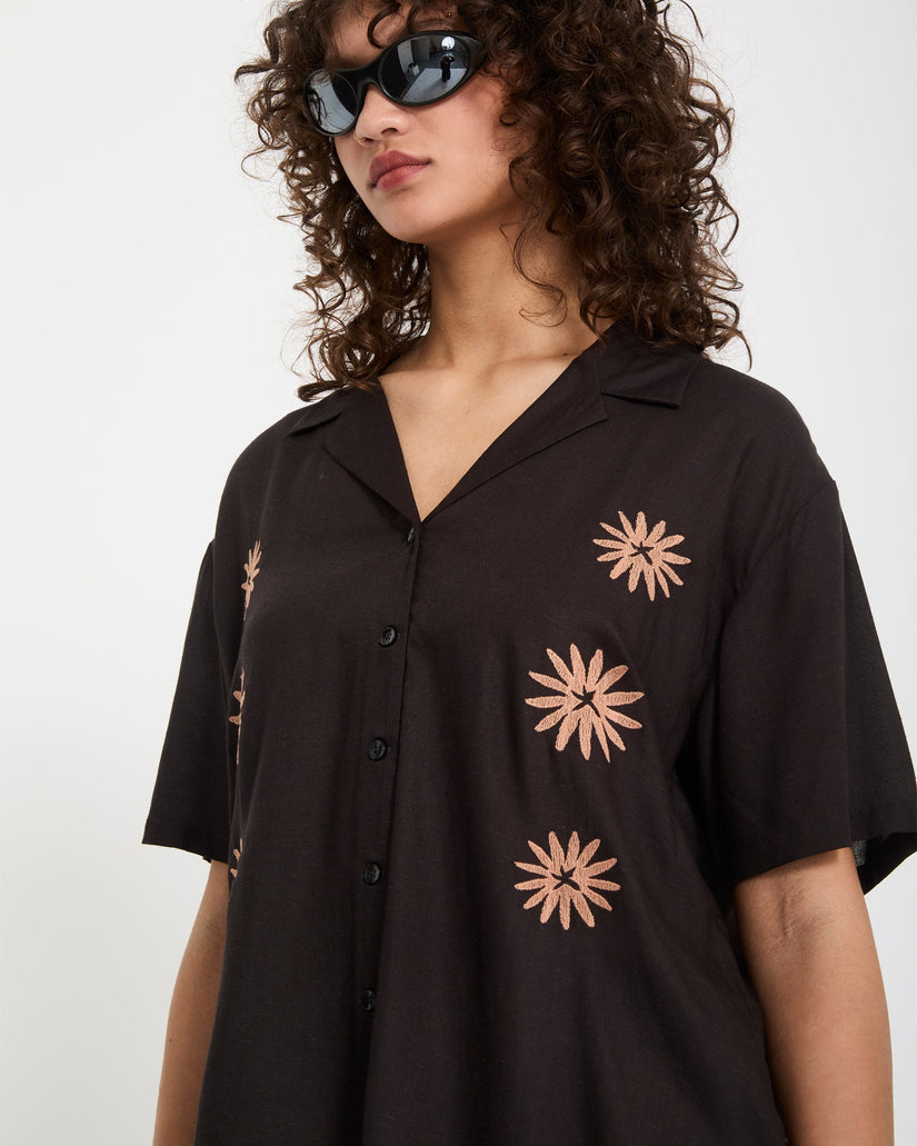 Midnite Ramble Shirt - Vintage Black