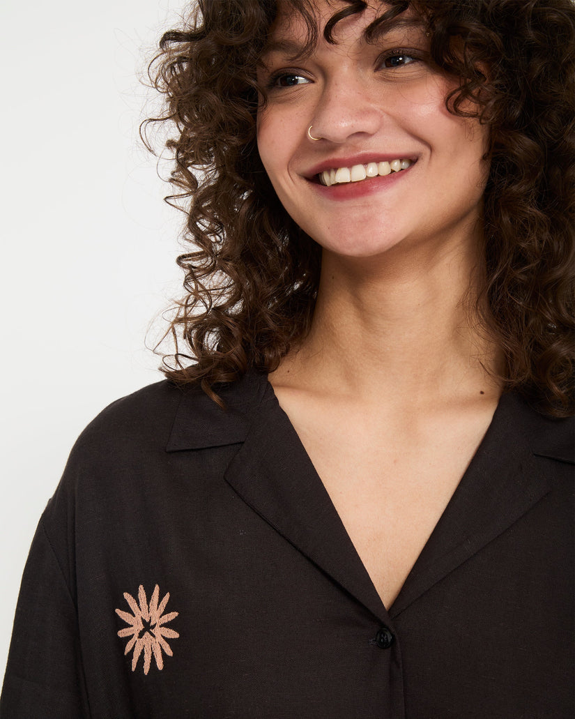 Midnite Ramble Shirt - Vintage Black