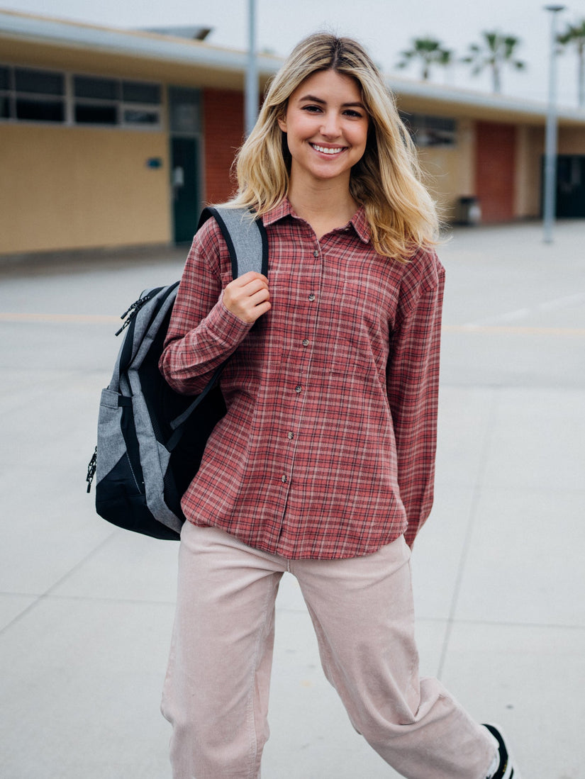Plaid To Meet U Hemd - Chestnut Brown