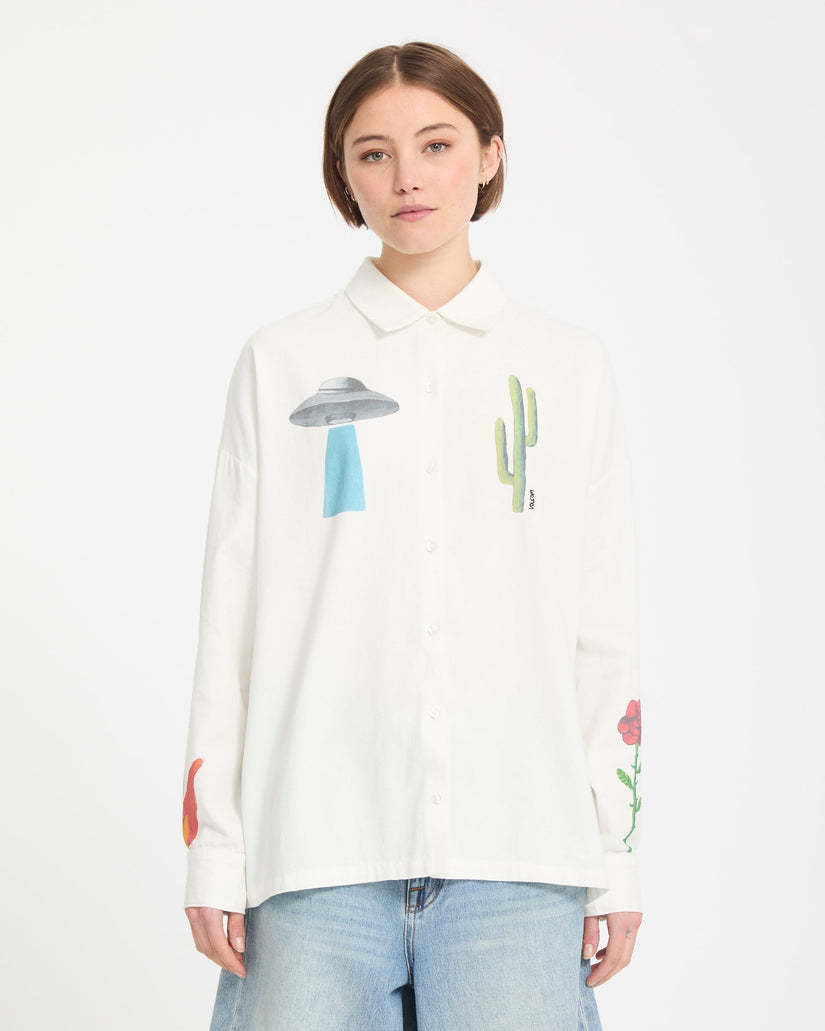 Mickey Mason Hemd - Off White