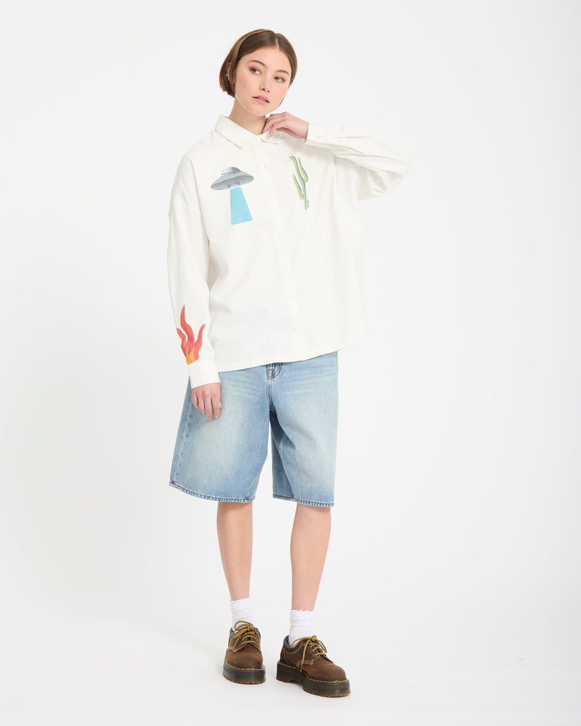 Mickey Mason Hemd - Off White