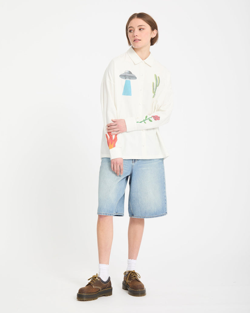 Mickey Mason Hemd - Off White